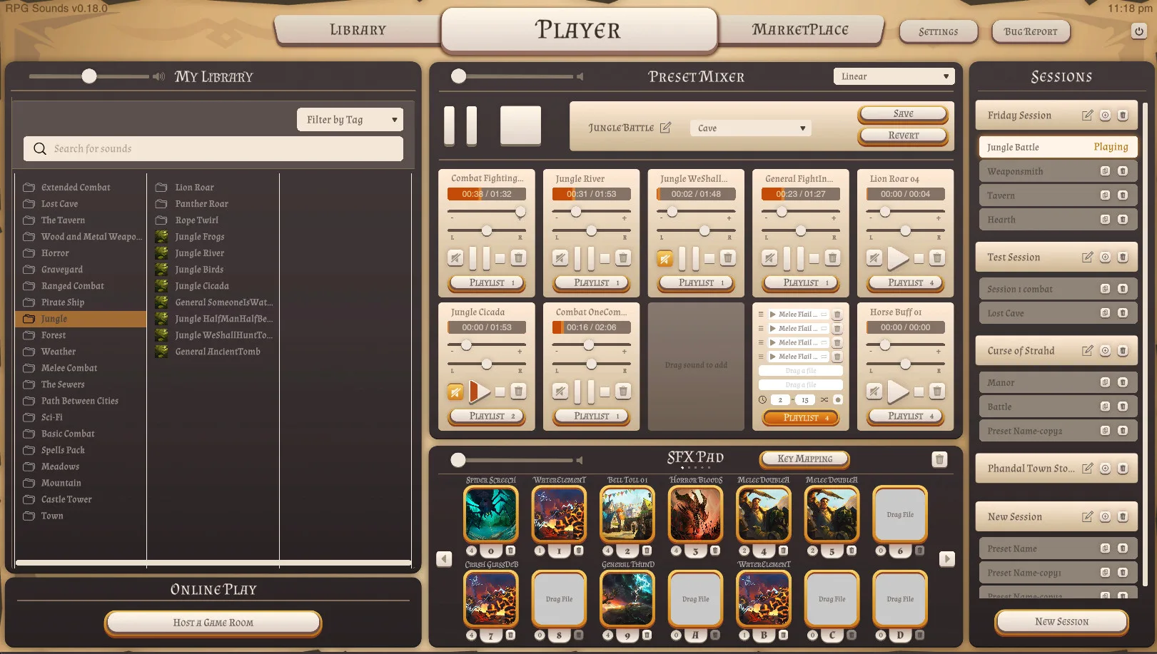 RPG Sounds screenshot 2