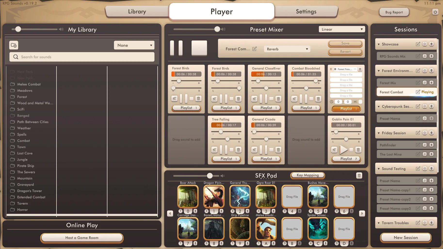 RPG Sounds screenshot 4