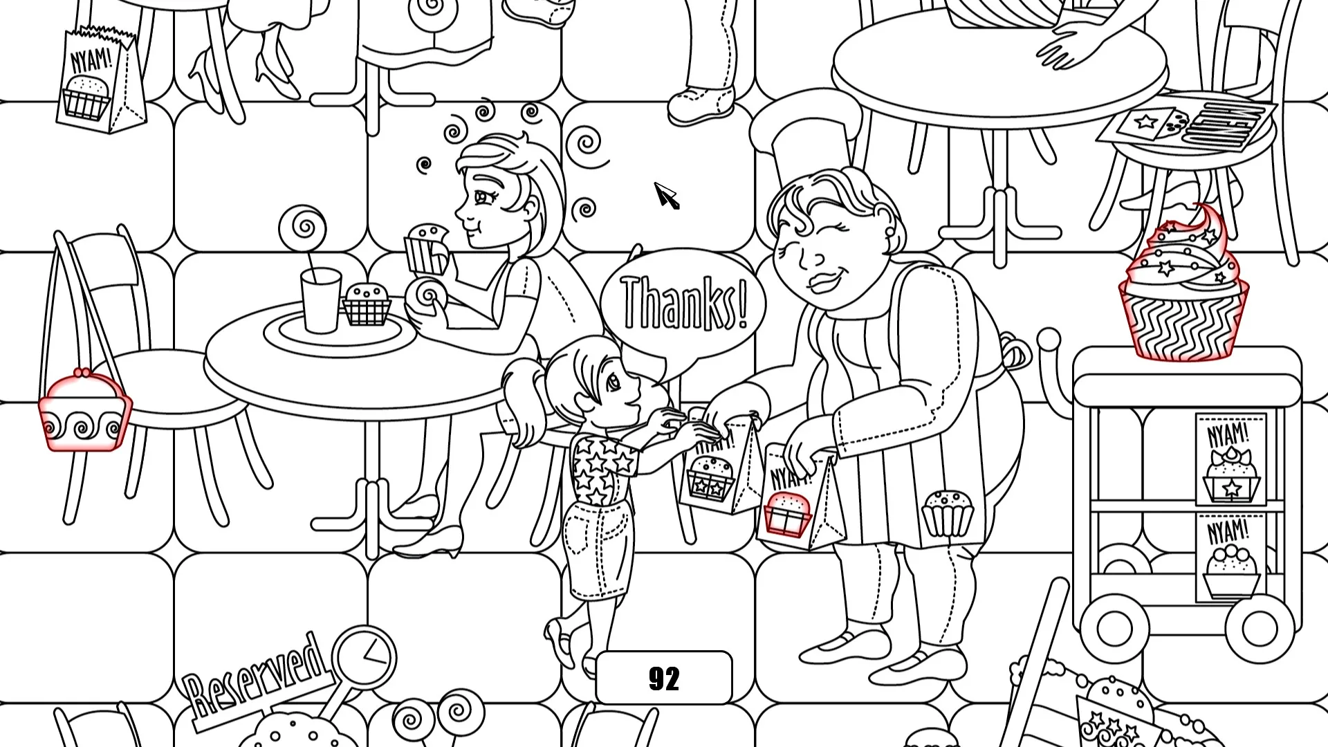100 hidden cupcakes screenshot 2
