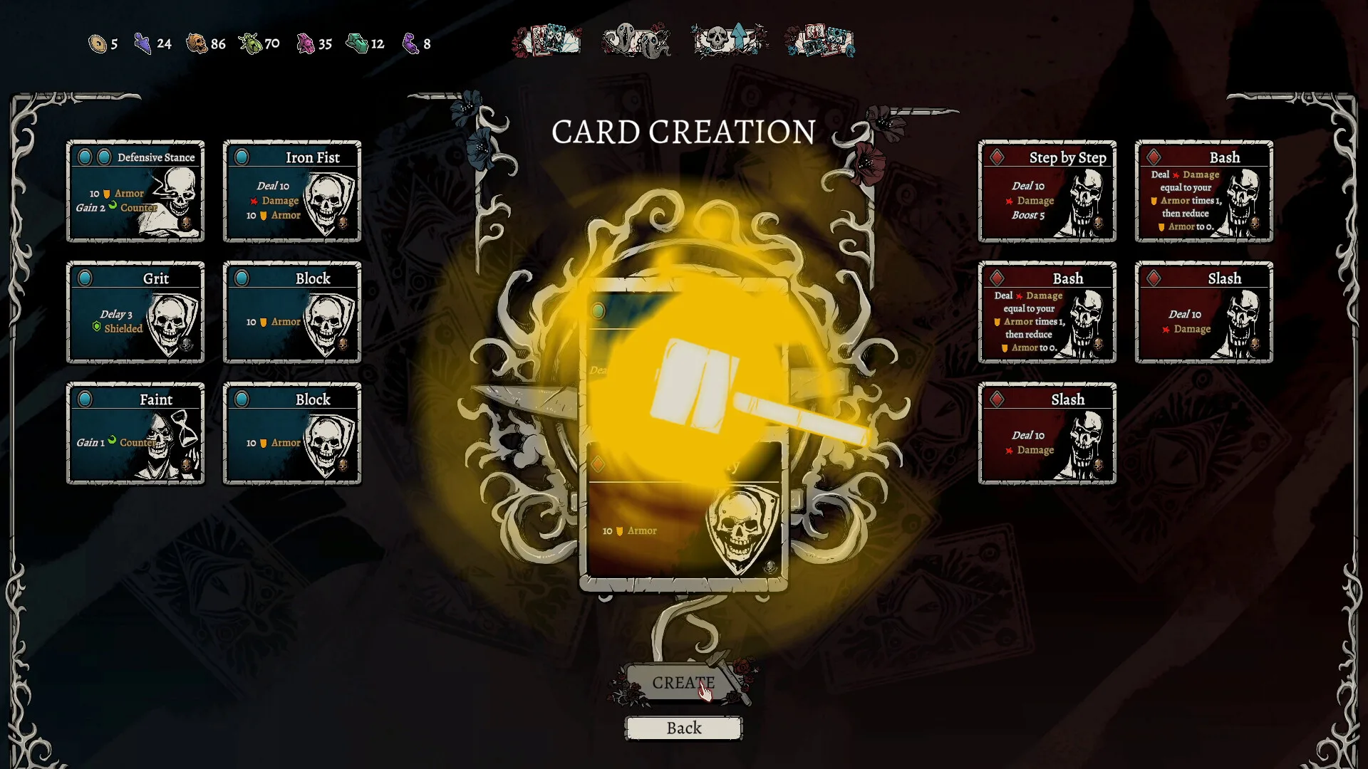 Nadir: A Grimdark Deckbuilder screenshot 3