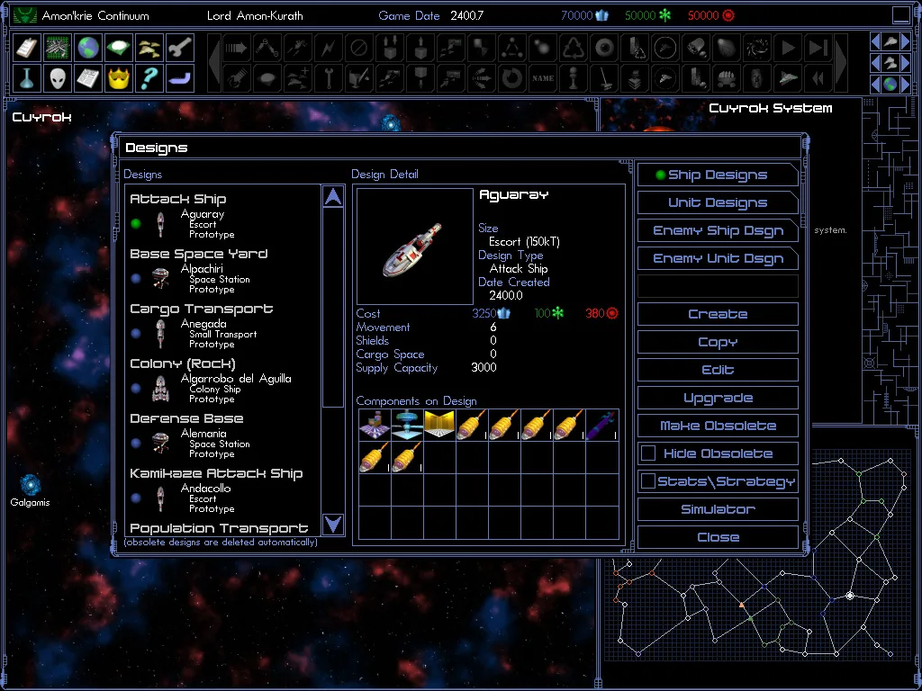 Space Empires IV Deluxe screenshot 4