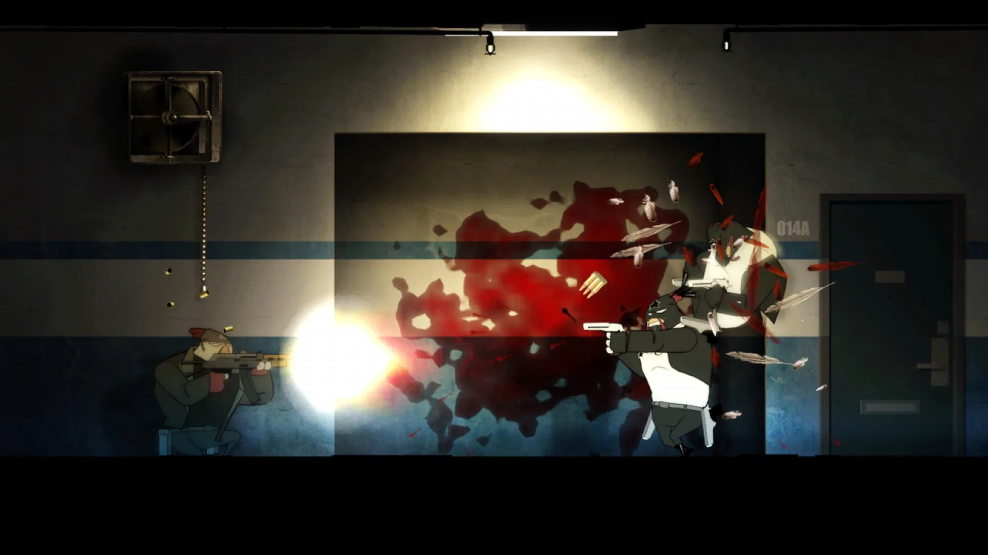 Rocketbirds: Hardboiled Chicken screenshot 1