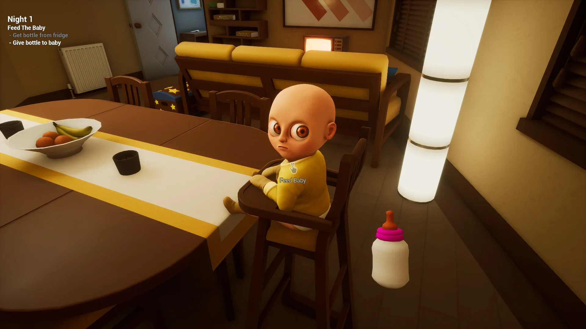 The Baby In Yellow screenshot 1