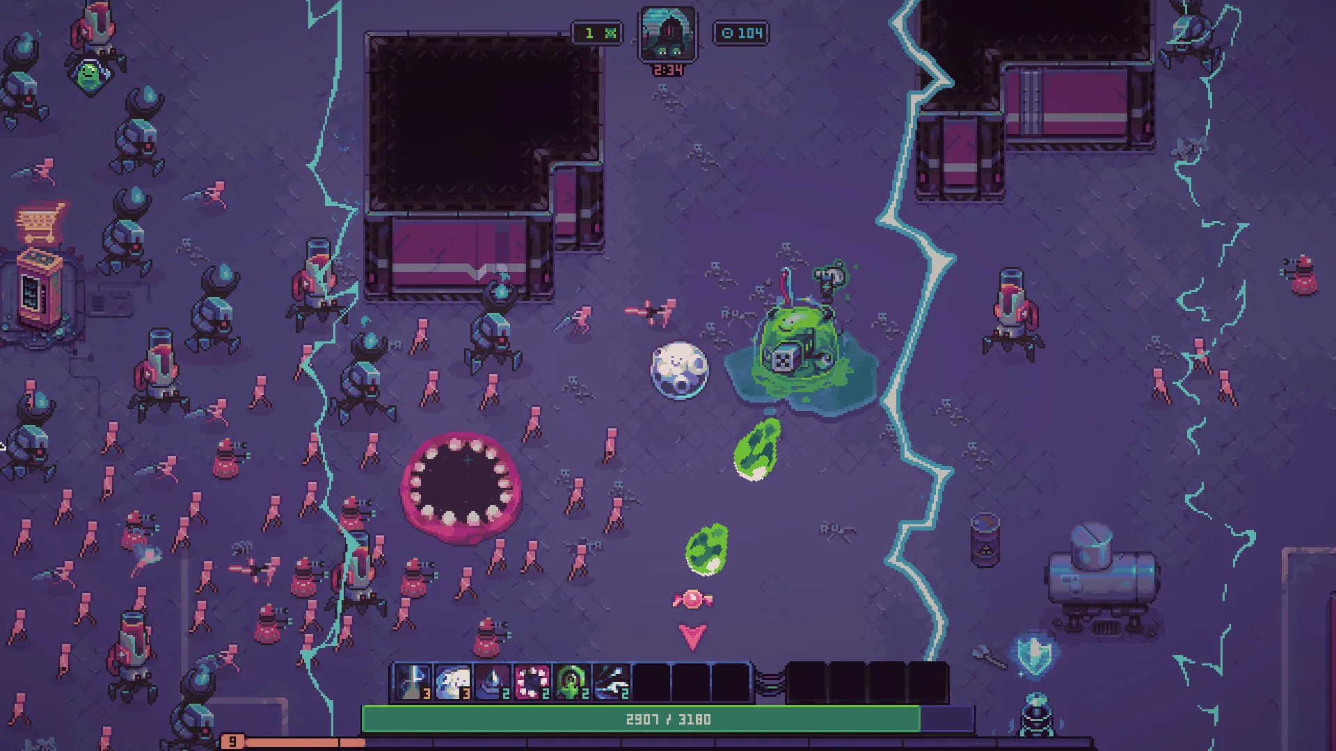 Slime 3K: Rise Against Despot screenshot 1