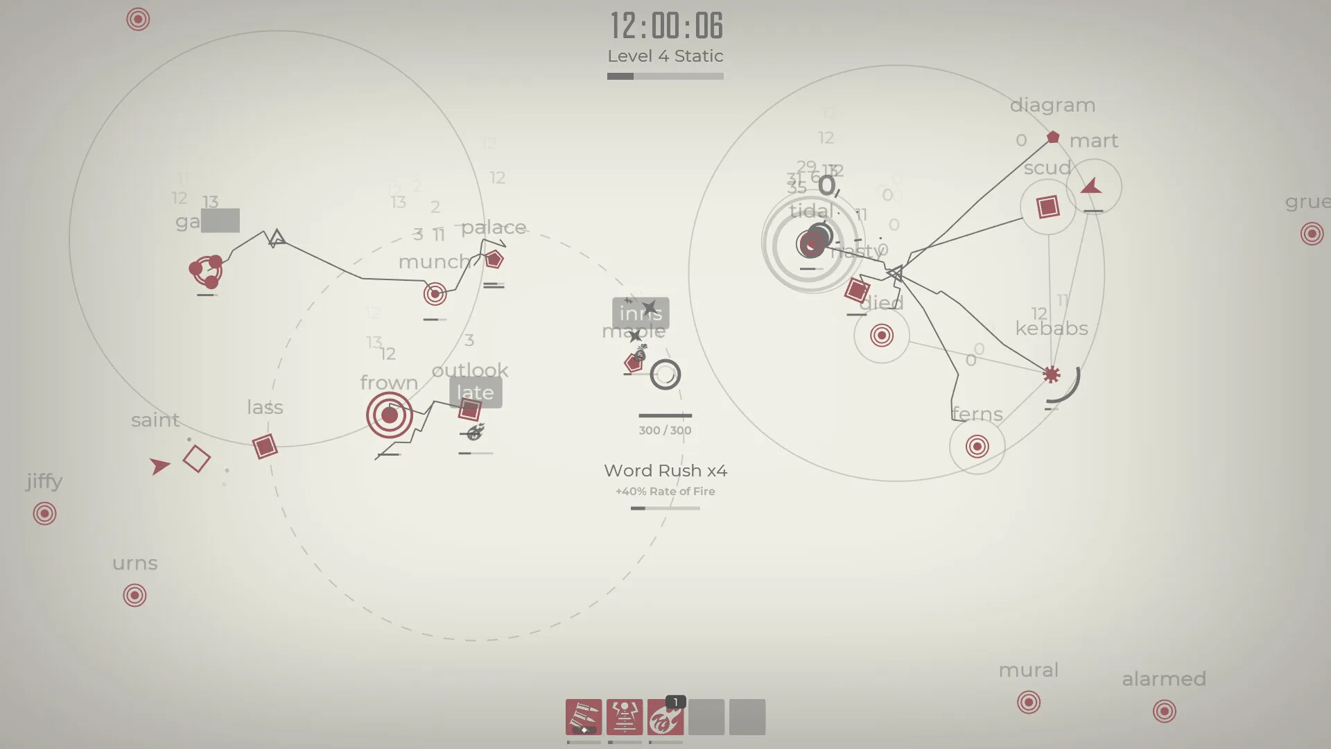Glyphica: Typing Survival screenshot 2