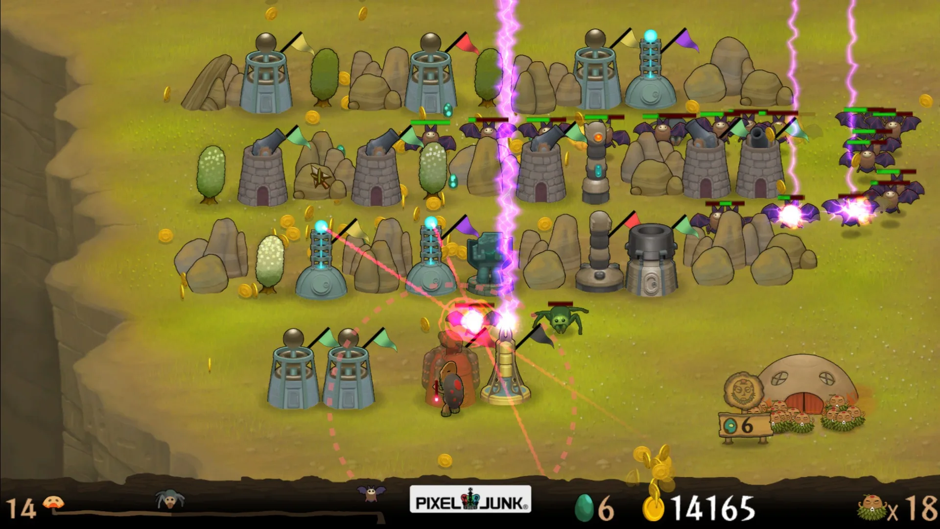 PixelJunk™ Monsters Ultimate screenshot 2