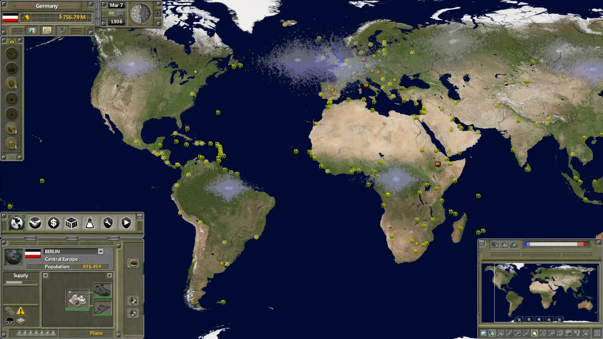Supreme Ruler 1936 screenshot 3