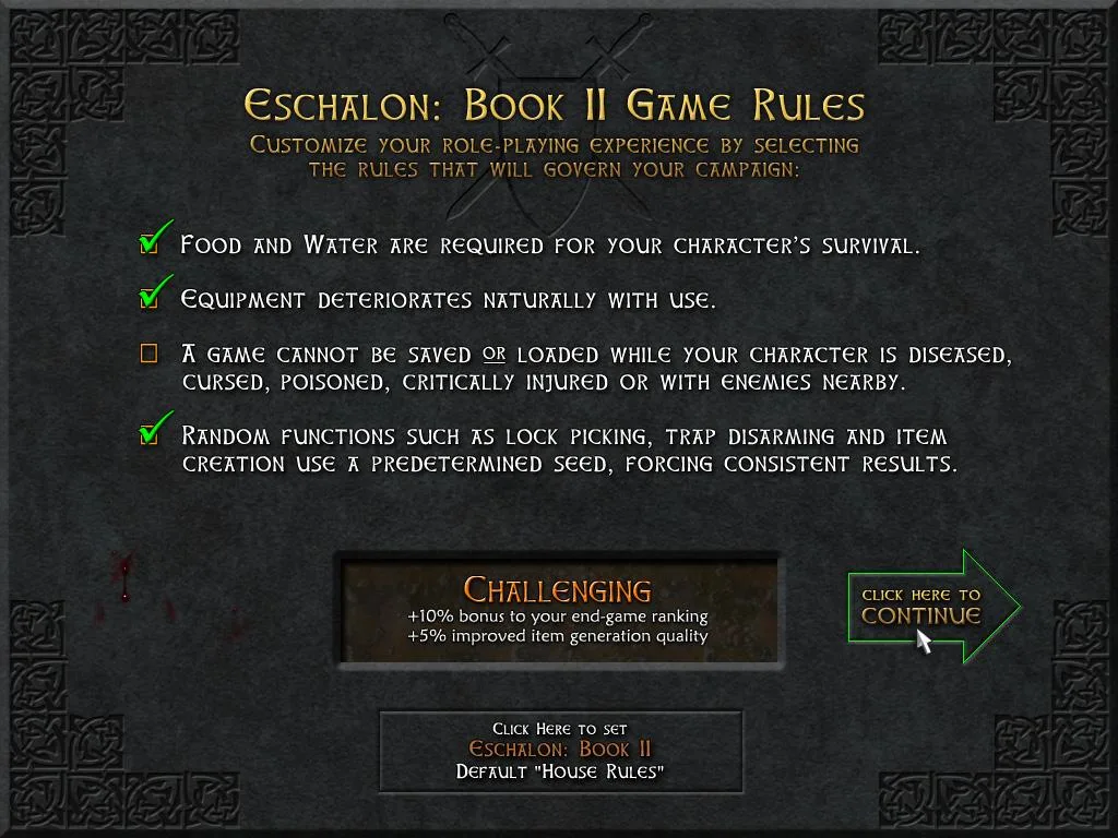 Eschalon: Book II screenshot 3