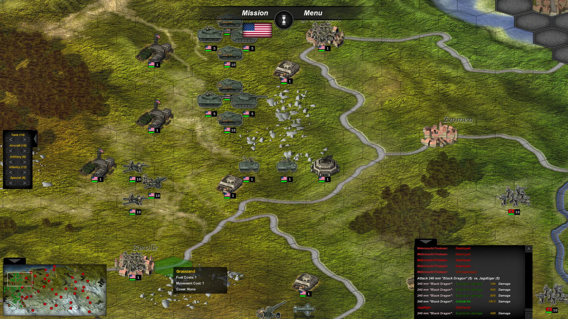 Tank Operations: European Campaign screenshot 1