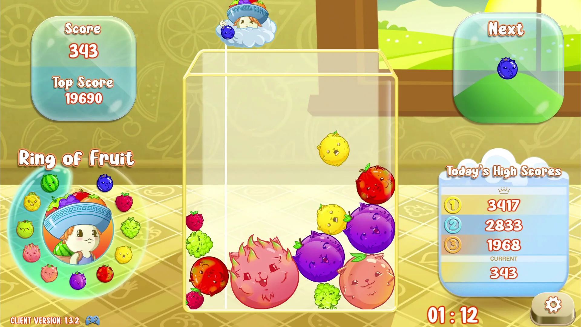 ‎My Suika – Kyo’s Fruit Merge screenshot 1