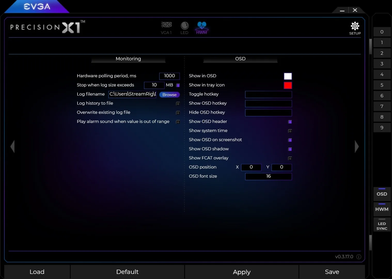EVGA Precision X1 screenshot 3