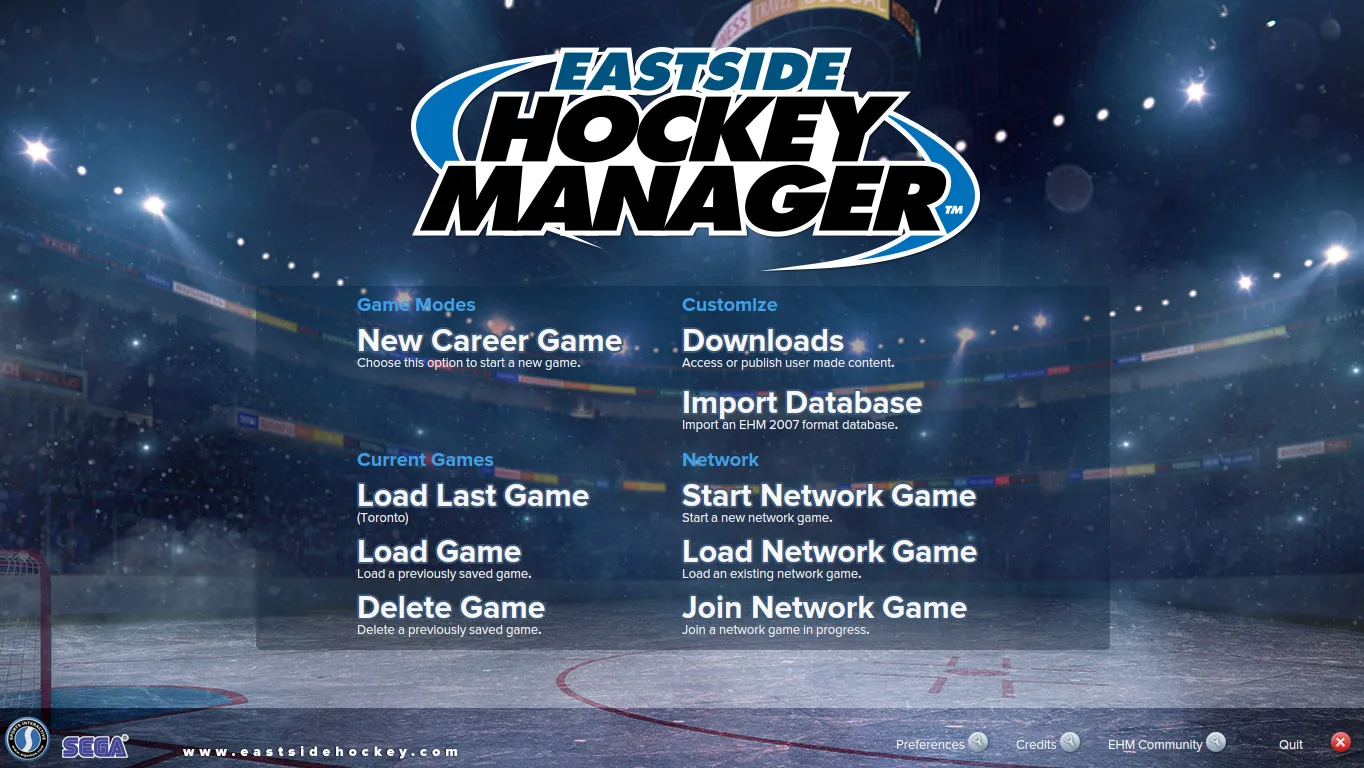 Eastside Hockey Manager screenshot 1