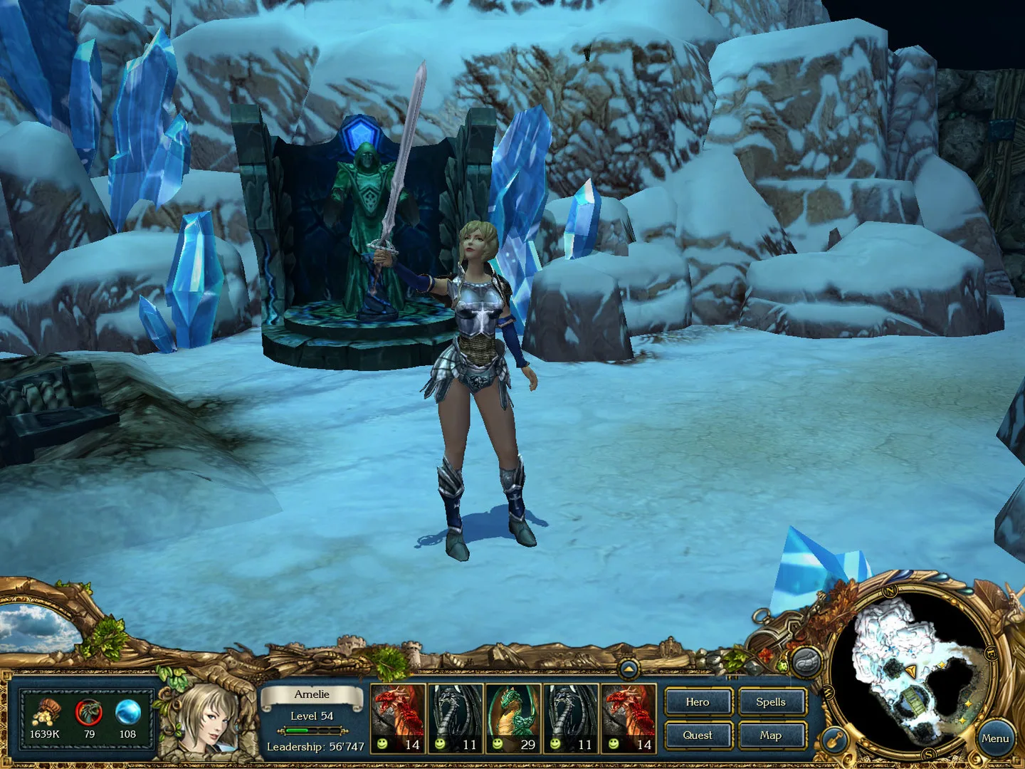 King's Bounty: Armored Princess screenshot 1