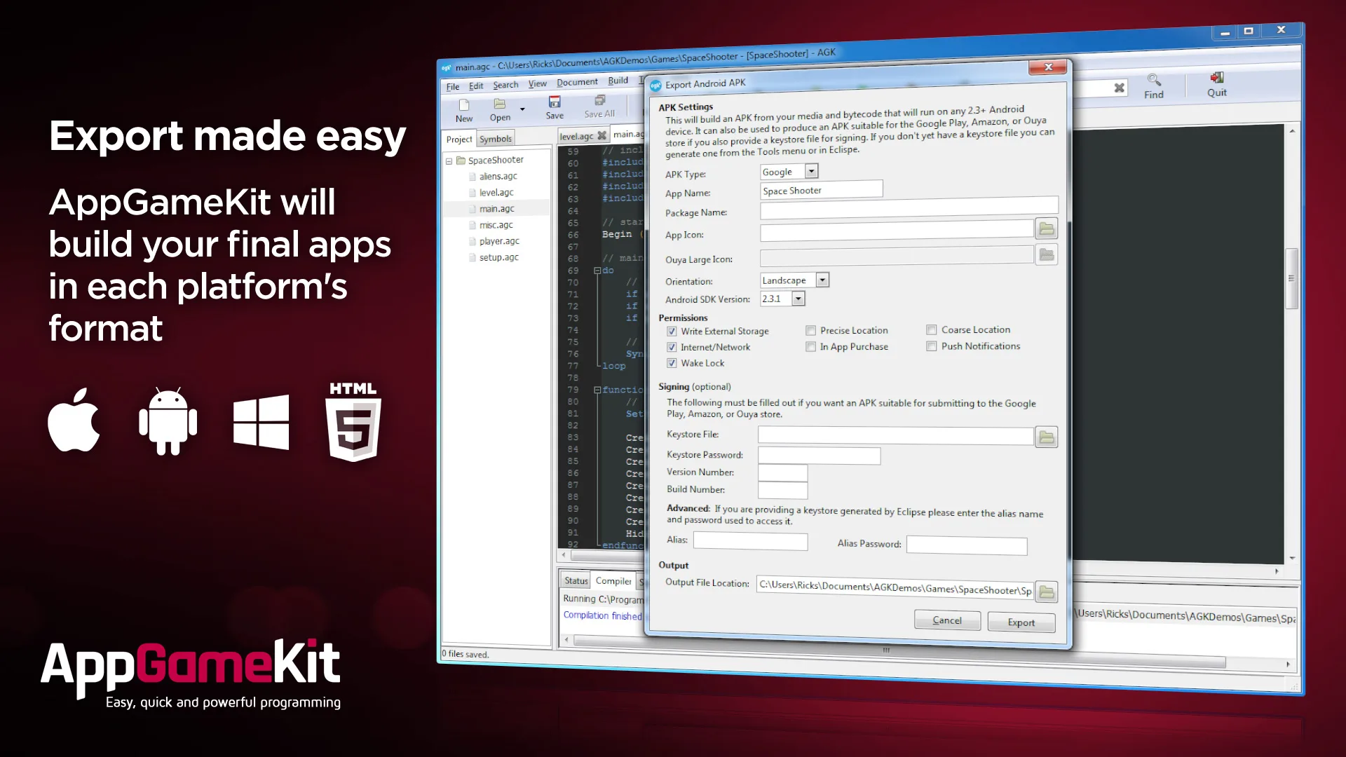 AppGameKit Classic: Easy Game Development screenshot 5