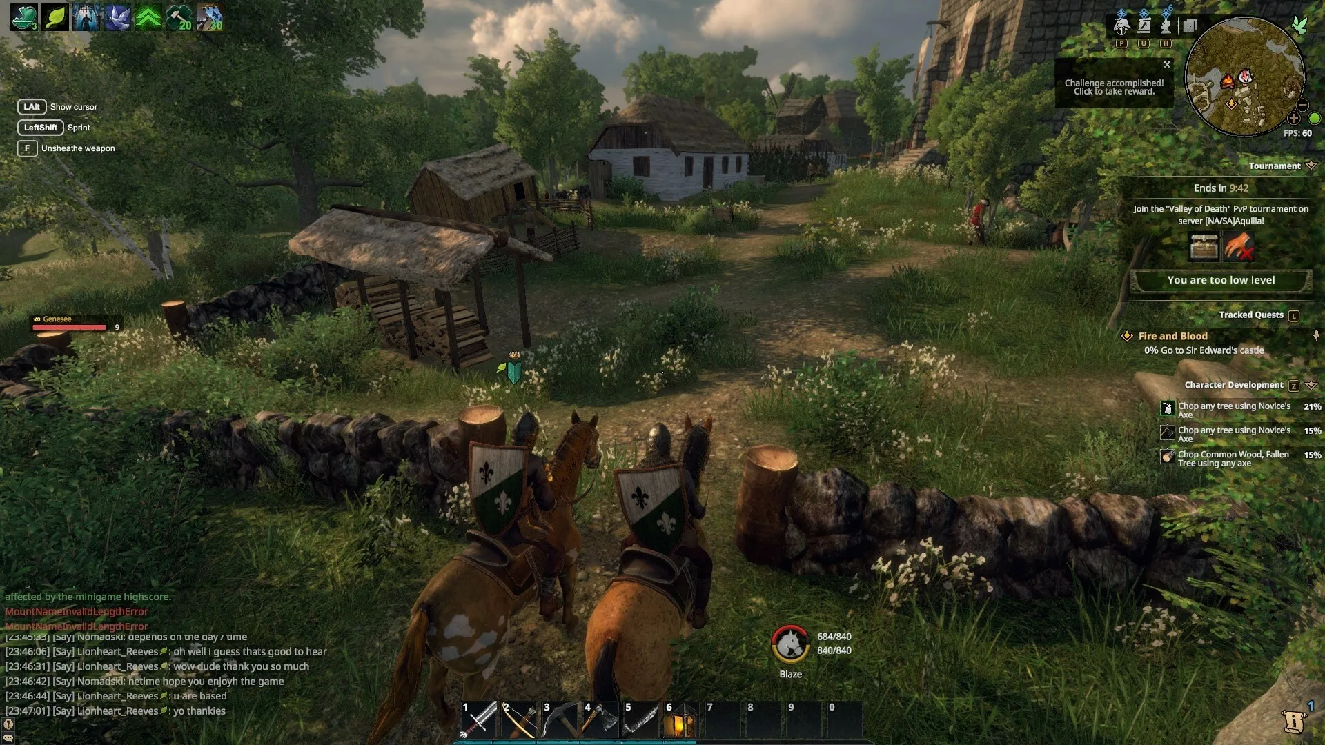 Gloria Victis: Medieval MMORPG screenshot 1