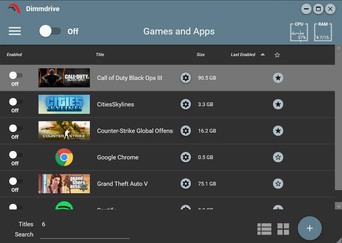 Dimmdrive :: Gaming Ramdrive @ 10,000+ MB/s screenshot 1