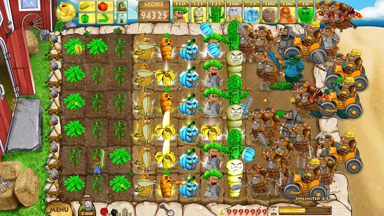 Battle Ranch: Pigs vs Plants screenshot 3