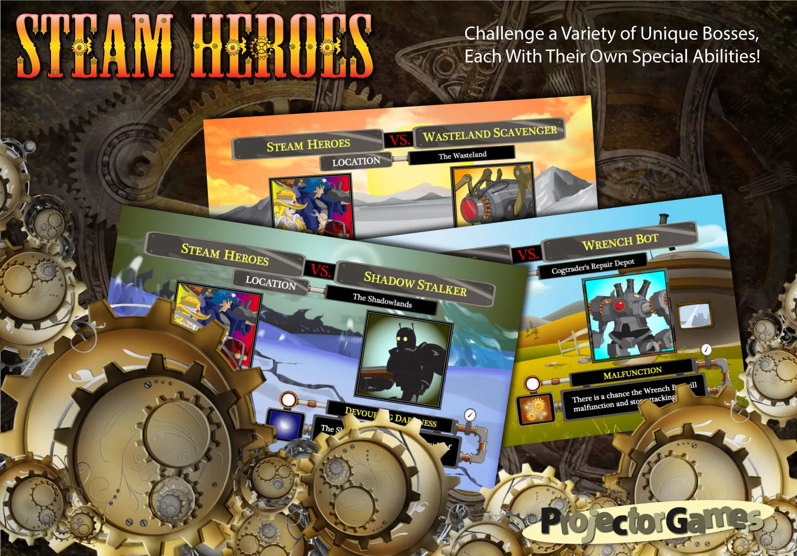 Steam Heroes screenshot 5