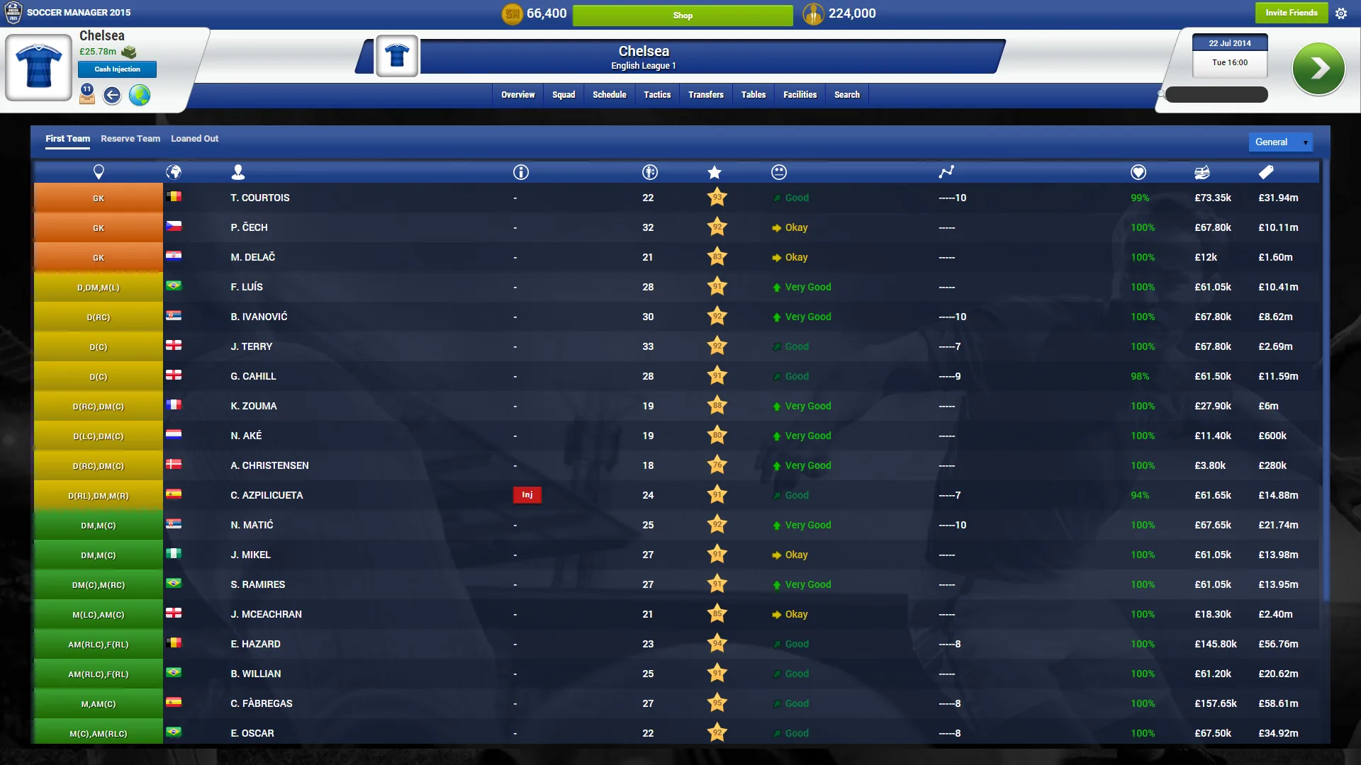 Soccer Manager 2015 screenshot 4