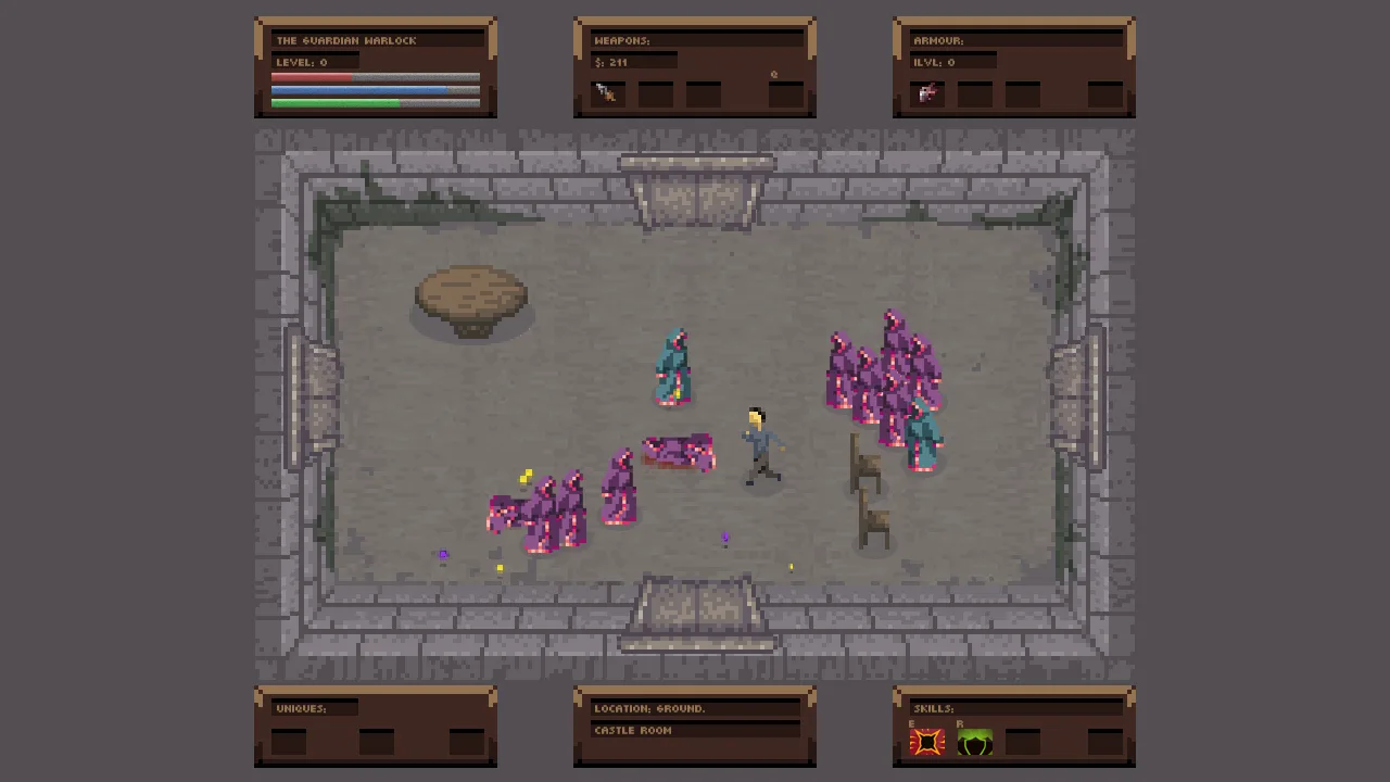 No Turning Back: The Pixel Art Action-Adventure Roguelike screenshot 1