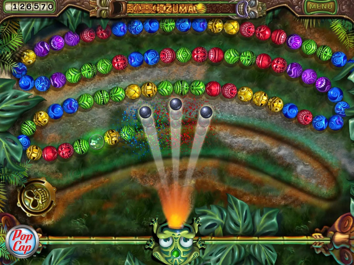 Zuma's Revenge! screenshot 3
