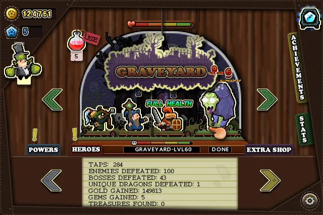 Tap Heroes screenshot 5