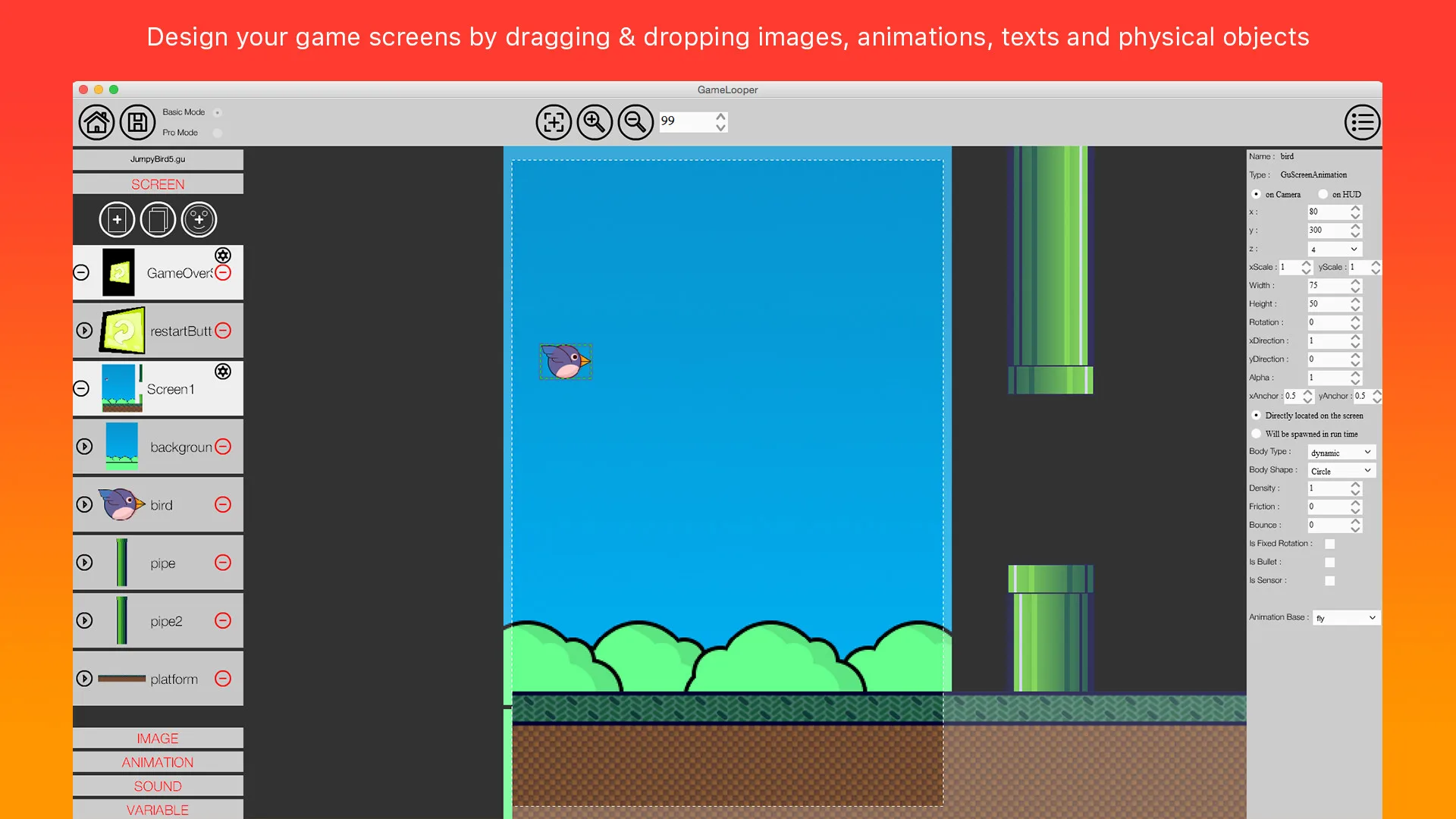 GameLooper screenshot 1