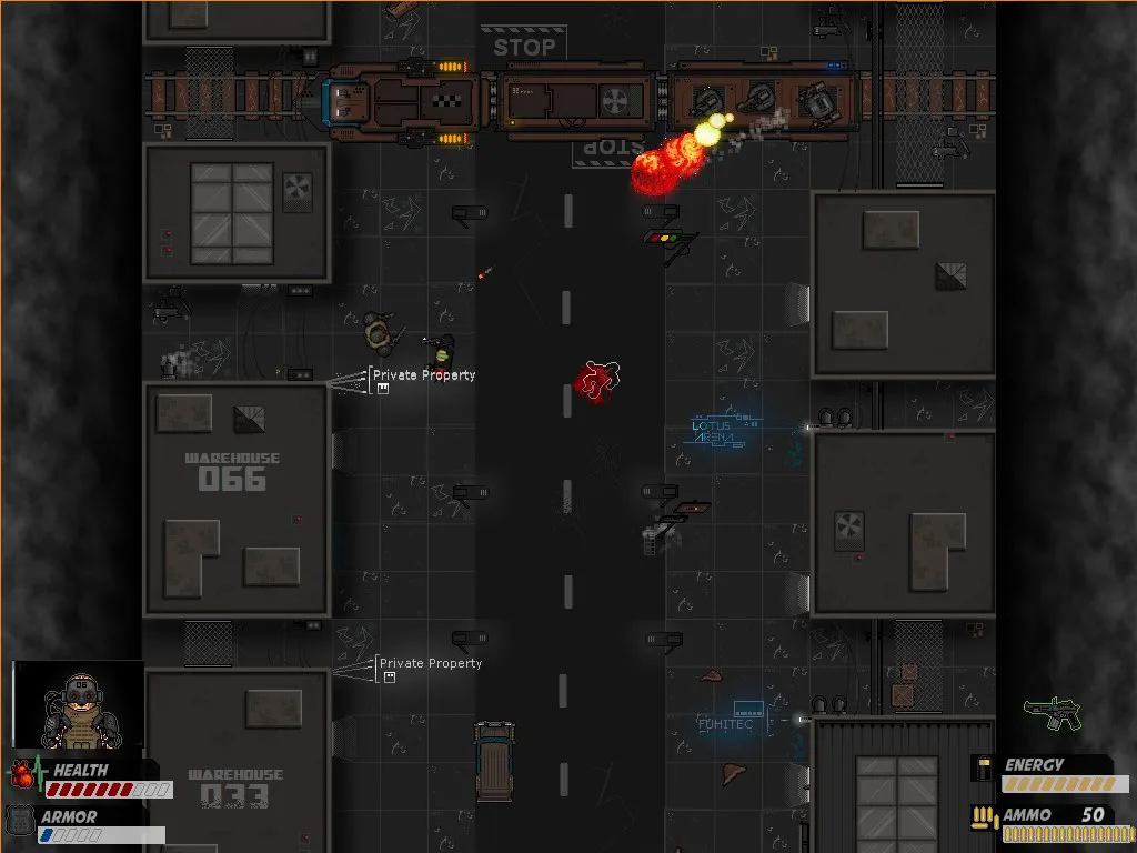 Neon Hardcorps screenshot 2
