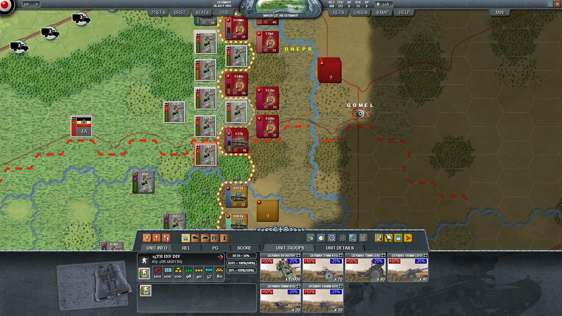 Decisive Campaigns: Barbarossa screenshot 4