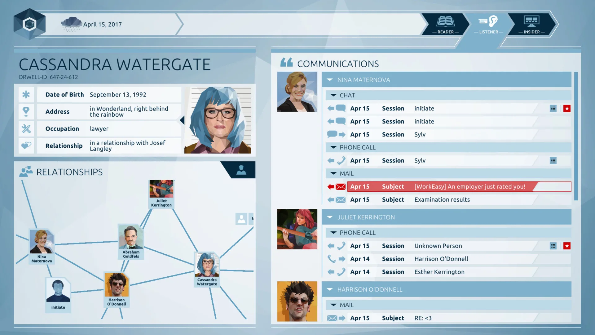 Orwell: Keeping an Eye On You screenshot 5