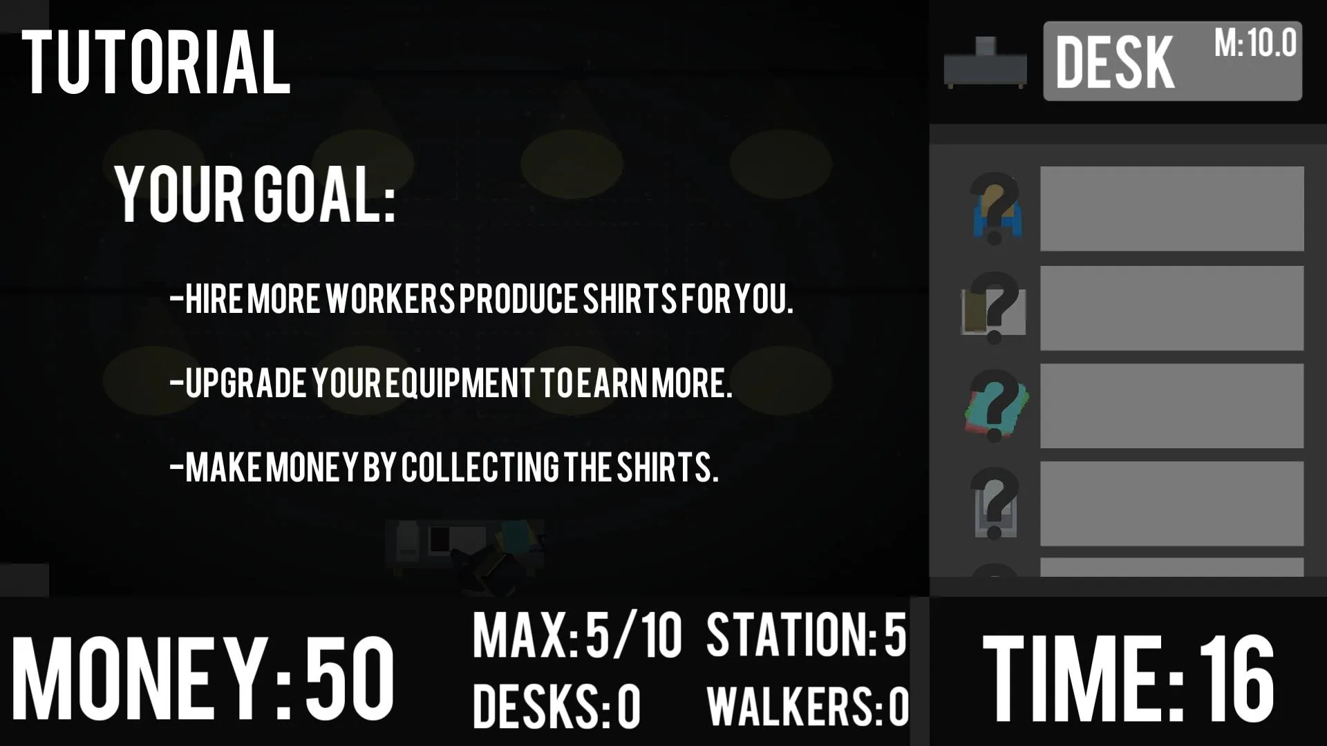 SweatShop screenshot 1