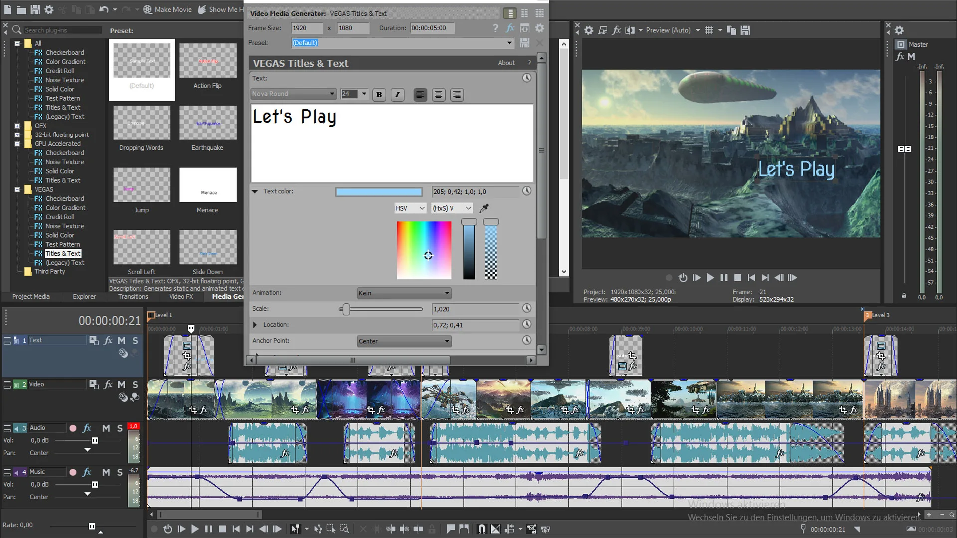 VEGAS Movie Studio 14 Platinum Steam Edition screenshot 2