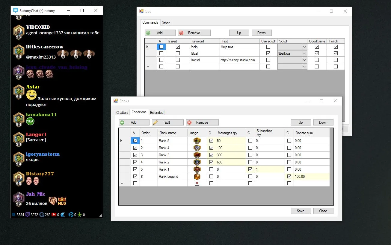 RutonyChat screenshot 3