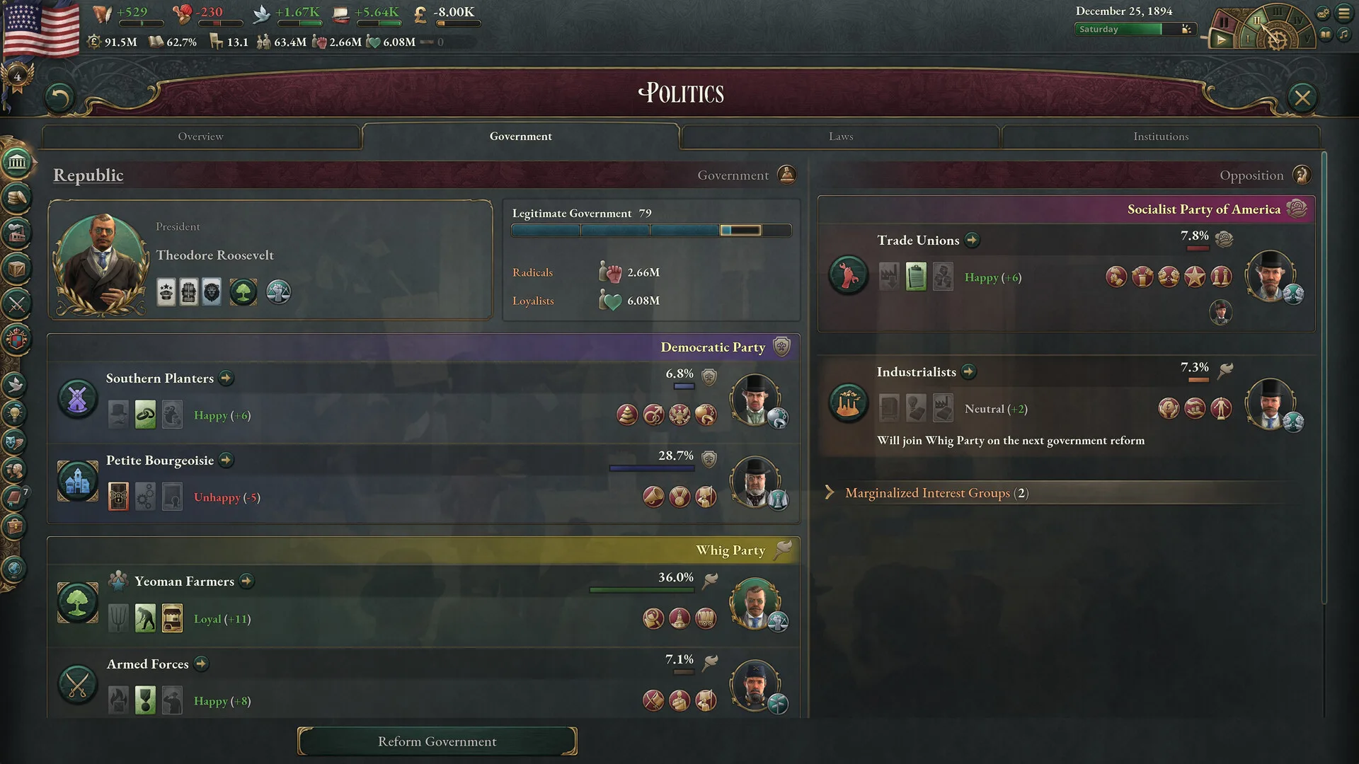 Victoria 3 screenshot 4