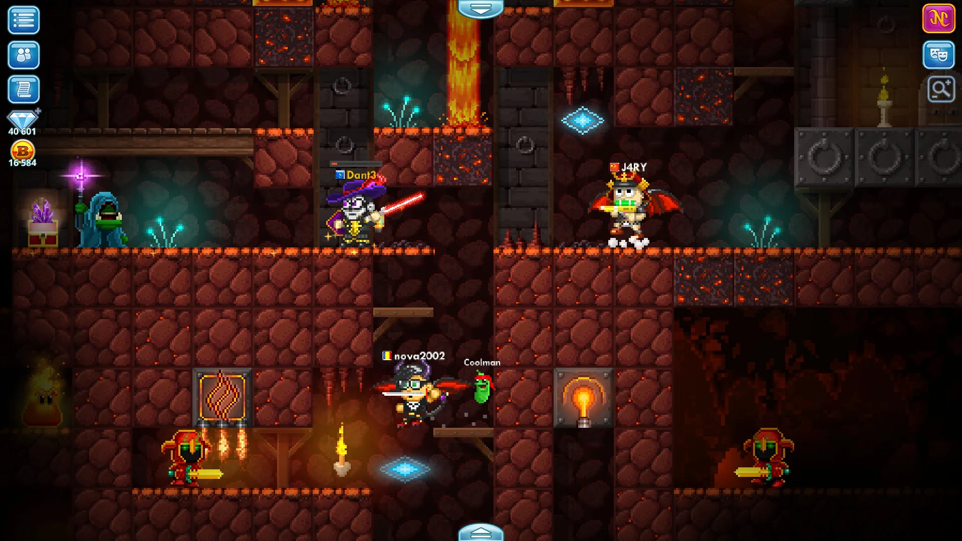 Pixel Worlds: MMO Sandbox screenshot 1