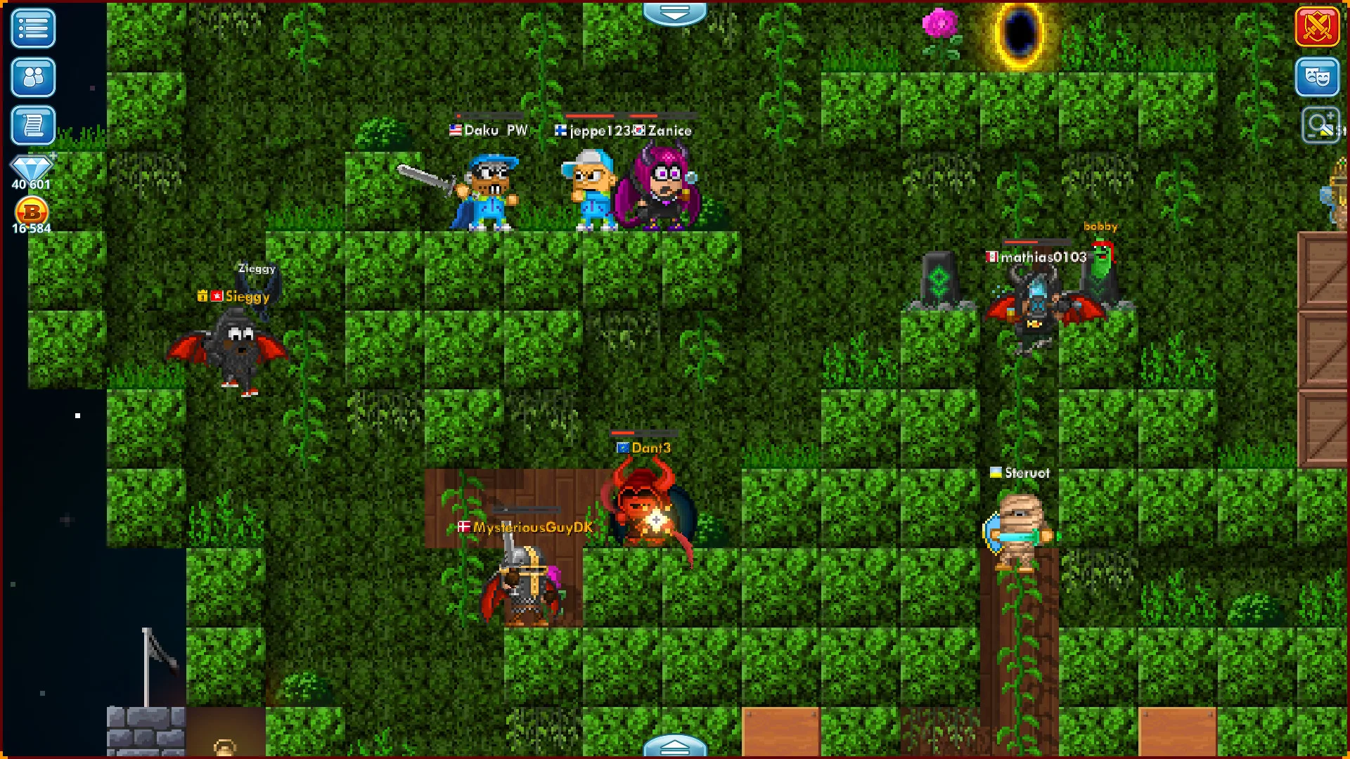 Pixel Worlds: MMO Sandbox screenshot 2