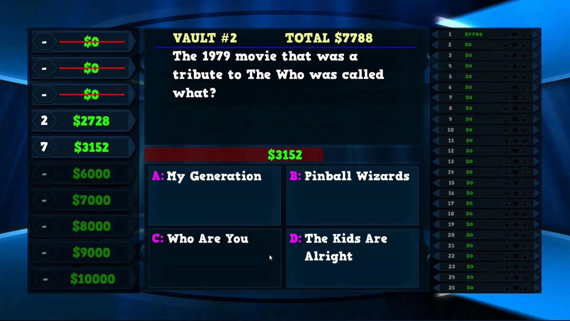 Trivia Vault: Classic Rock Trivia screenshot 5