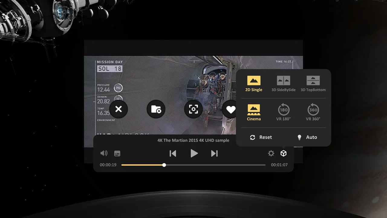 SKYBOX VR Video Player screenshot 2