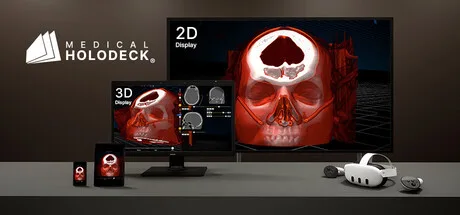 Medicalholodeck Spatial OS: тренувати хірургію, створювати цифрові двійники за допомогою ШІ та DICOM і вивчати анатомію людини