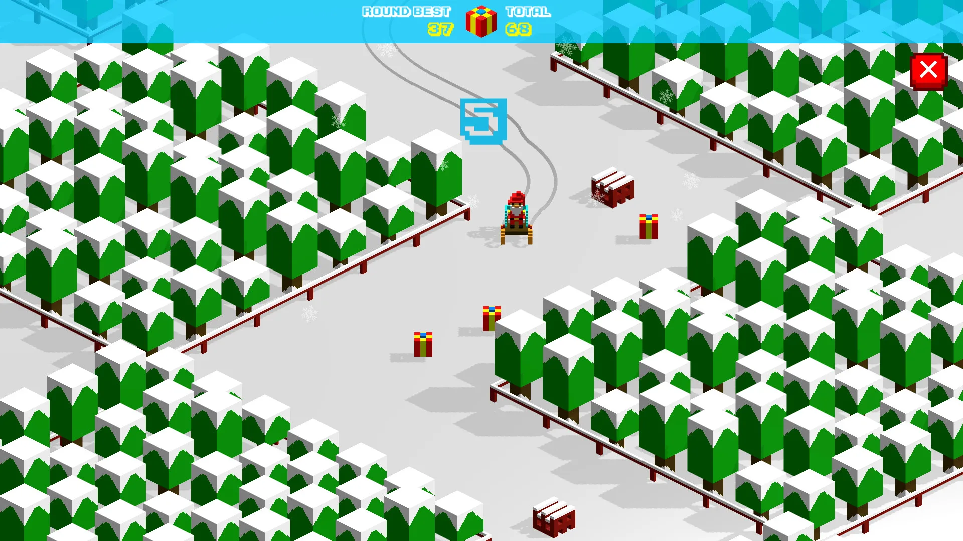 Christmas Race screenshot 3