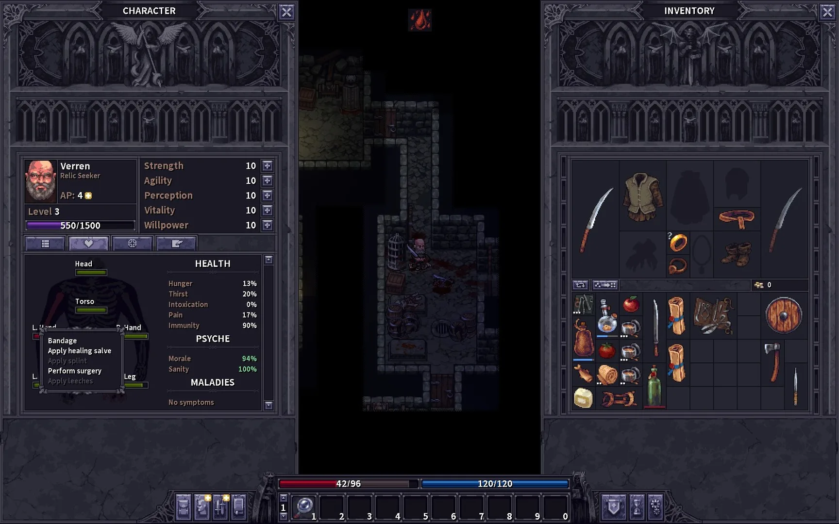 Stoneshard: Prologue screenshot 4