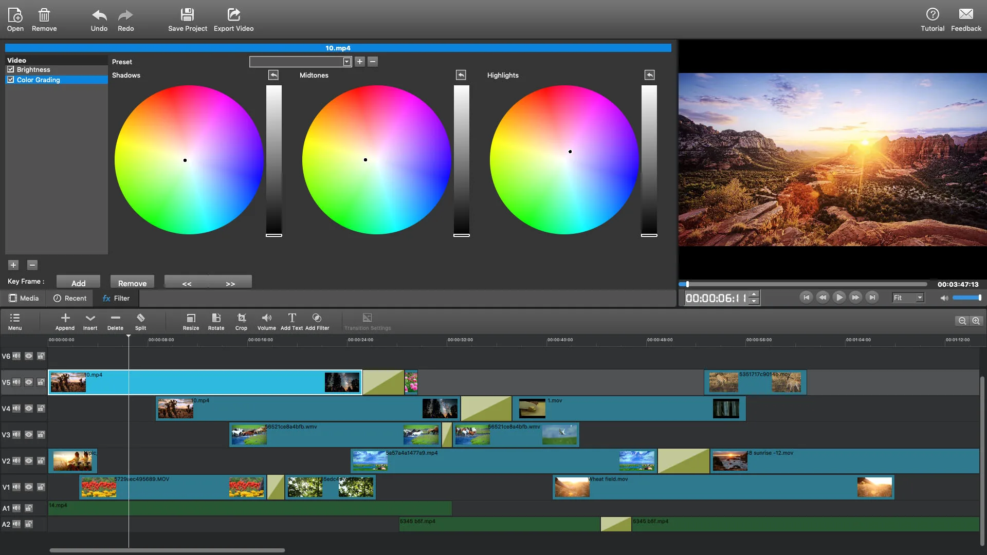 MovieMator Video Editor Pro - Movie Maker, Video Editing Software screenshot 1