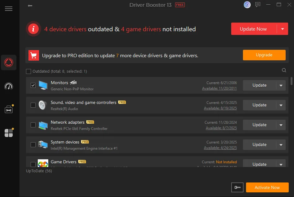 Driver Booster for Steam screenshot 2