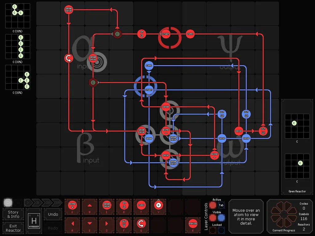 SpaceChem screenshot 4