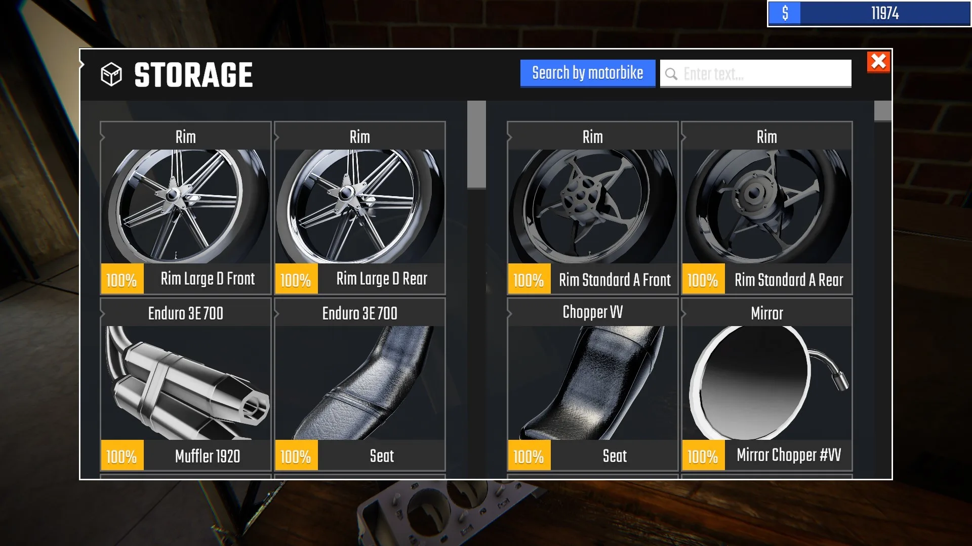 Biker Garage: Mechanic Simulator screenshot 5